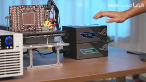 Asus показала тесты разъёма GC-HPWR на RTX 5090 BTF — 1900 Вт без перегрева