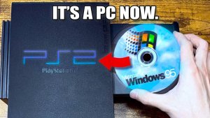 Windows 95 на PlayStation 2: моддинг без шансов на Doom