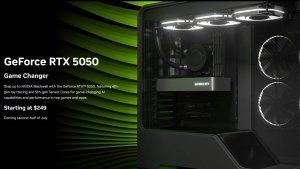 GeForce RTX 5050 официально представлена: Blackwell, 8 ГБ GDDR6 и цена $249
