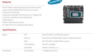 Intel Panther Lake-H выходит на рынок промышленных решений