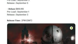 Cronos: The New Dawn — даты выхода, размер, версии и предзагрузка