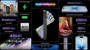 Apple представила iPhone 17 с 120 Гц экраном и новые Pro-модели с 8-кратным зумом