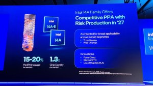 Intel 14A окажется дороже 18A из-за перехода на High-NA EUV