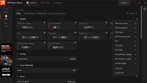 Вышла AMD Ryzen Master 3.0 с новым интерфейсом и поддержкой Ryzen 9000