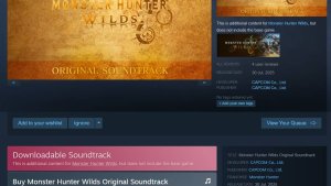 Capcom вызвала волну критики из-за цифрового саундтрека Monster Hunter Wilds за $75