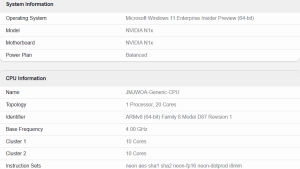 NVIDIA N1X с GPU уровня RTX 5070 засветился в Geekbench: первые тесты и подробности