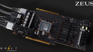 Zeus GPU: до 384 ГБ памяти и 8-pin питание при обещанной 10-кратной скорости RTX 5090