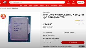 Intel Raptor Lake на вторичке: низкая цена, высокая угроза