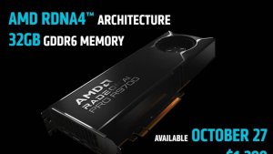 AMD Radeon AI Pro R9700 для локальных AI-моделей с 32 ГБ VRAM выходит 27 октября