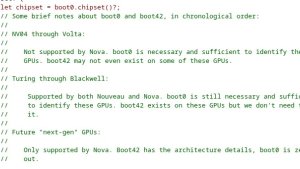NVIDIA готовит переход на Boot42 — Rubin станет первой архитектурой без Boot0