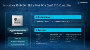 PCIe Gen6 SSD на подходе: до 512 ТБ и 28 ГБ/с