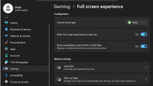 Как включить Xbox Full Screen Experience на ROG Ally и других портативных Windows-консолях