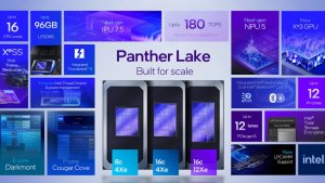 Конфигурации CPU Panther Lake и Nova Lake раскрыты: гибриды с LP-E ядрами и до 180 TOPS