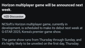 Мультиплеерную игру по Horizon анонсируют на этой неделе, и она похожа на Monster Hunter