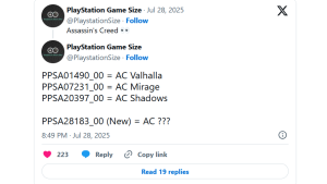 В базе PS Store замечен новый проект по Assassin’s Creed — Ubisoft готовит анонс на Gamescom?