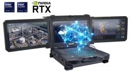 Durabook выпустила мобильную станцию с тремя экранами и RTX 5000 Ada за $3599