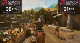 Новый драйвер AMD ускорил RX 7000 в The Witcher 3 Remastered и снизил FPS на RX 9000