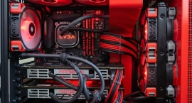 Энтузиаст собрал Quad-CrossFire из двух Radeon R9 295X2 с энергопотреблением 2000 Вт