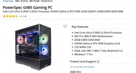 Энтузиаст потратил $6000 на ПК PowerSpec, чтобы получить RTX 5090