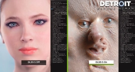 DLSS 5 превратил лицо из Detroit Become Human в пиксельную массу
