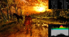 The Witcher 3 Remastered получила корректный HDR с глубоким черным
