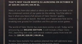 Авторы Valor Mortis раскрыли цену игры и анонсировали сюжетное DLC