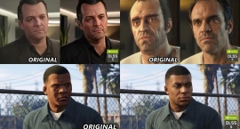 DLSS 5 изменил лица Майкла, Тревора и Франклина до неузнаваемости в GTA V