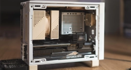 Энтузиаст собрал Mini ITX ПК с RTX 4090 и Ryzen 9 5950X с кастомным охлаждением и 3D печатью