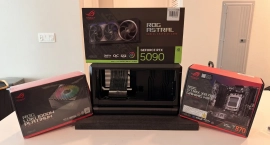 Энтузиаст перенес сборку за $11000 с GeForce RTX 5090 в компактный корпус XIKII FG07