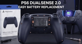 Контроллер DualSense 2 для консоли PlayStation 6 может получить заменяемый аккумулятор