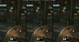 DLSS Preset K повышает FPS и улучшает качество Gears of War E Day лучше стандартных M и L