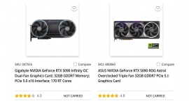 Розничные сети меняют статус наличия GeForce RTX 5090 на снято с поставок