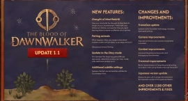 Студия Rebel Wolves выпустит крупный патч 1.1 для игры Blood of Dawnwalker на следующей неделе