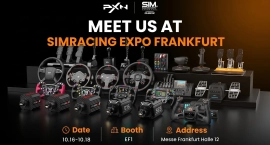 Итоги участия PXN на SimRacing Expo 2026 и новые подробности о продукции