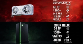 Консоль Xbox Helix сможет составить конкуренцию GeForce RTX 5080