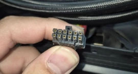 12V-2x6 переходник EZDIY на 180 градусов расплавился при работе с RTX 5090 Aorus Master