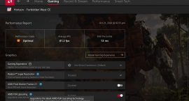 FSR 4 показал себя значительно лучше модификаций Optiscaler в Horizon Forbidden West