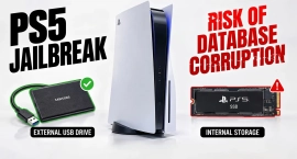 Взлом PlayStation 5 может повредить консоль и нарушить работу базы данных