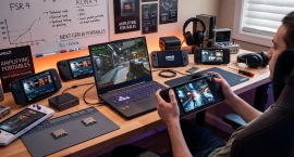 AMD добавит FSR 4 на портативные консоли и гибридные процессоры до конца 2026 года