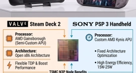 PSP 3 Handheld сможет выдавать больше FPS на ватт, чем Steam Deck 2