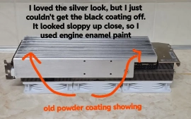 Кастомная RTX 3080 с радиатором из старого автомобильного усилителя