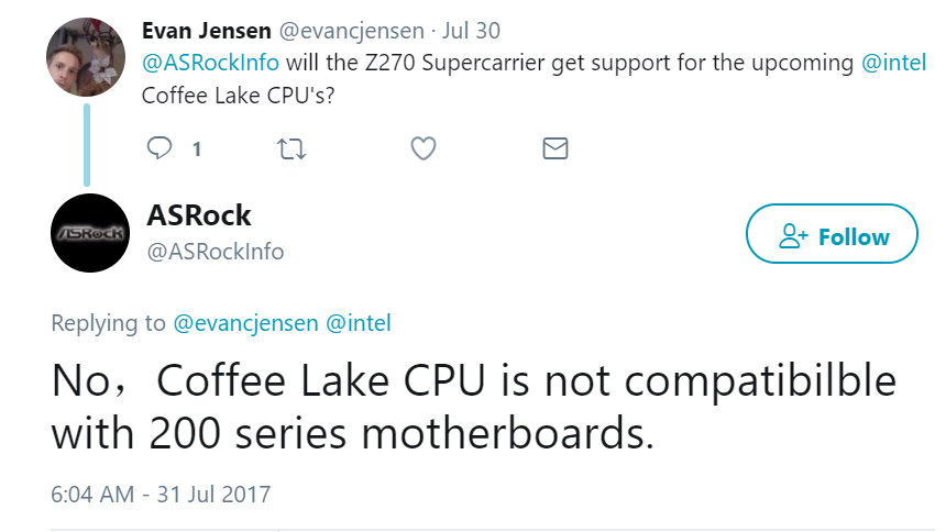 ASRock Coffee Lake2