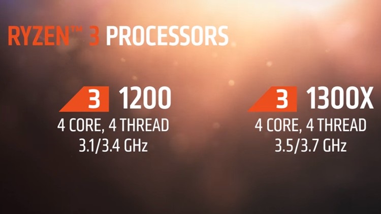 AMD Ryzen 3 1