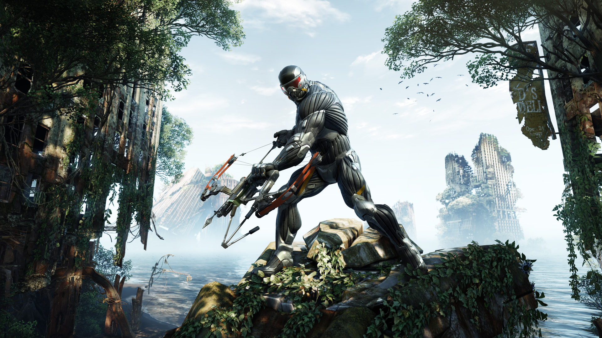 Crysis 3 screen 6 - Prophet on the hunt with his bow