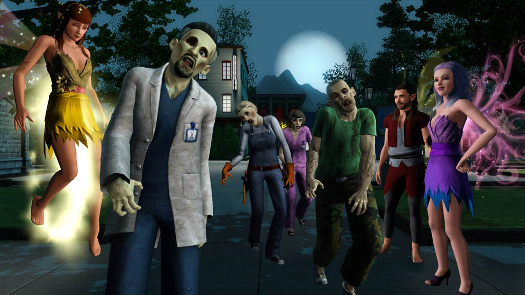 TS3 Supernatural FairyZombie FullMoon