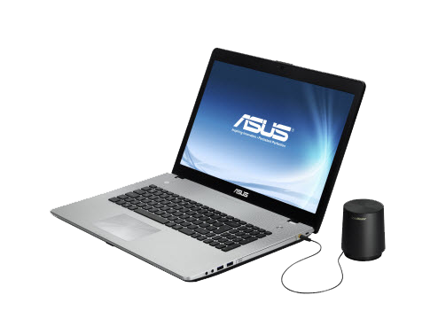 asus n series n76 notebook with sonicmaster premium subwoofer