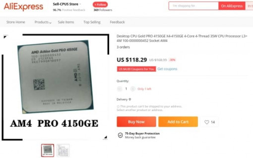 02 amd athlon gold pro 4150ge procesor z segmentu entry level z rdzeniami zen 2 oraz ukladem graficznym radeon vega 2 1
