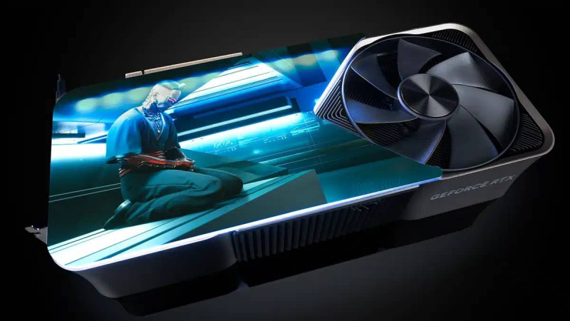 nvidia geforce rtx 4090 cyberpunk 2077 gpu backplate feature