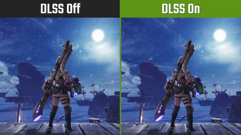 dlss on vs off