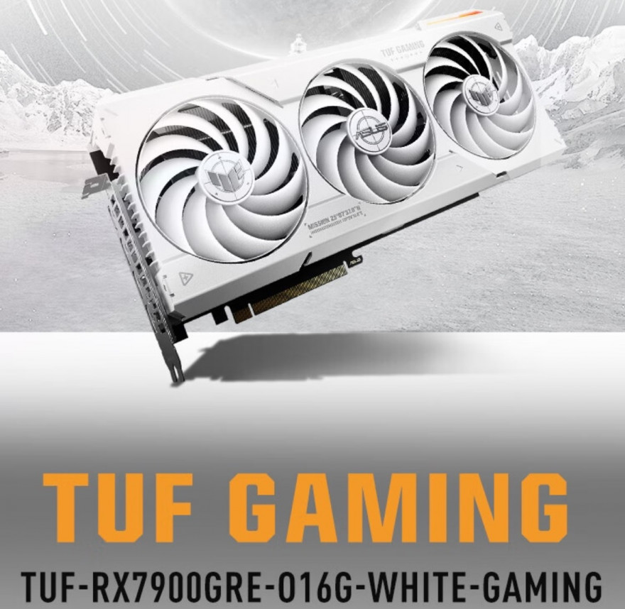 ASUS Radeon RX 7900 GRE TUF Gaming White OC